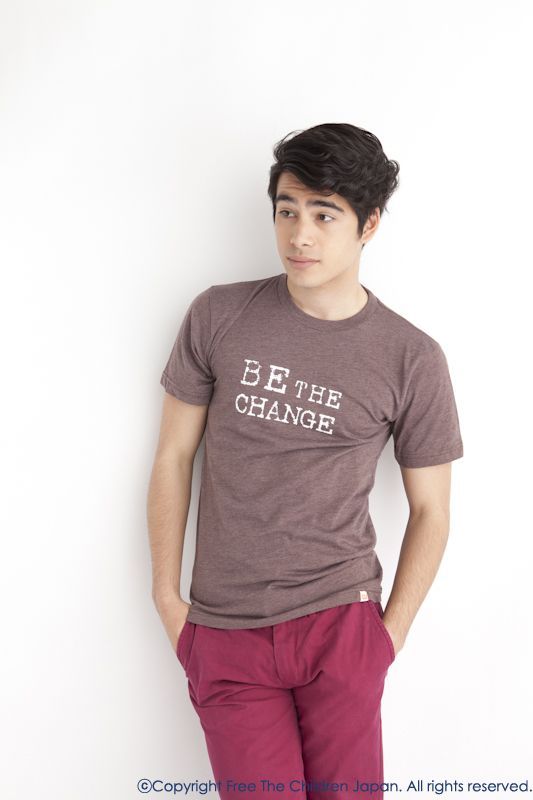☆ME to WE Tシャツ☆　MEN'S：Be the Change