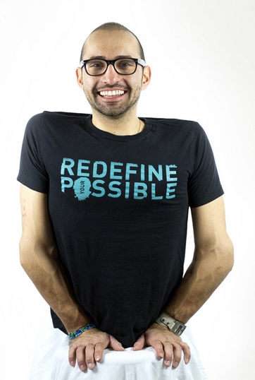 ☆ME to WE Tシャツ☆　MEN'S: Redefine Possible